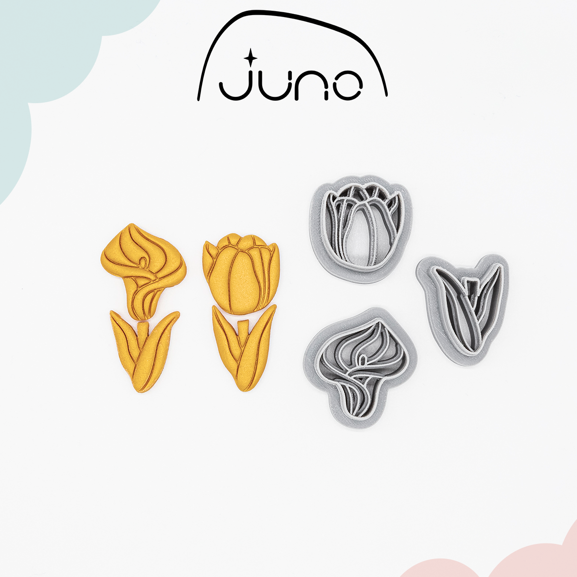 STL | Calla lily & Tulip Set of 3