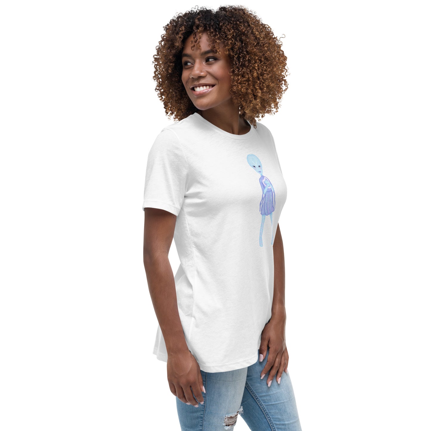 Women's Relaxed T-Shirt | Beautiful Alien