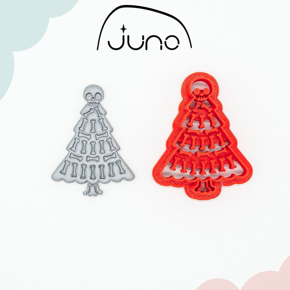 STL | Spooky X-MAS, Bone Tree, Gothic, Scary Christmas Ornament