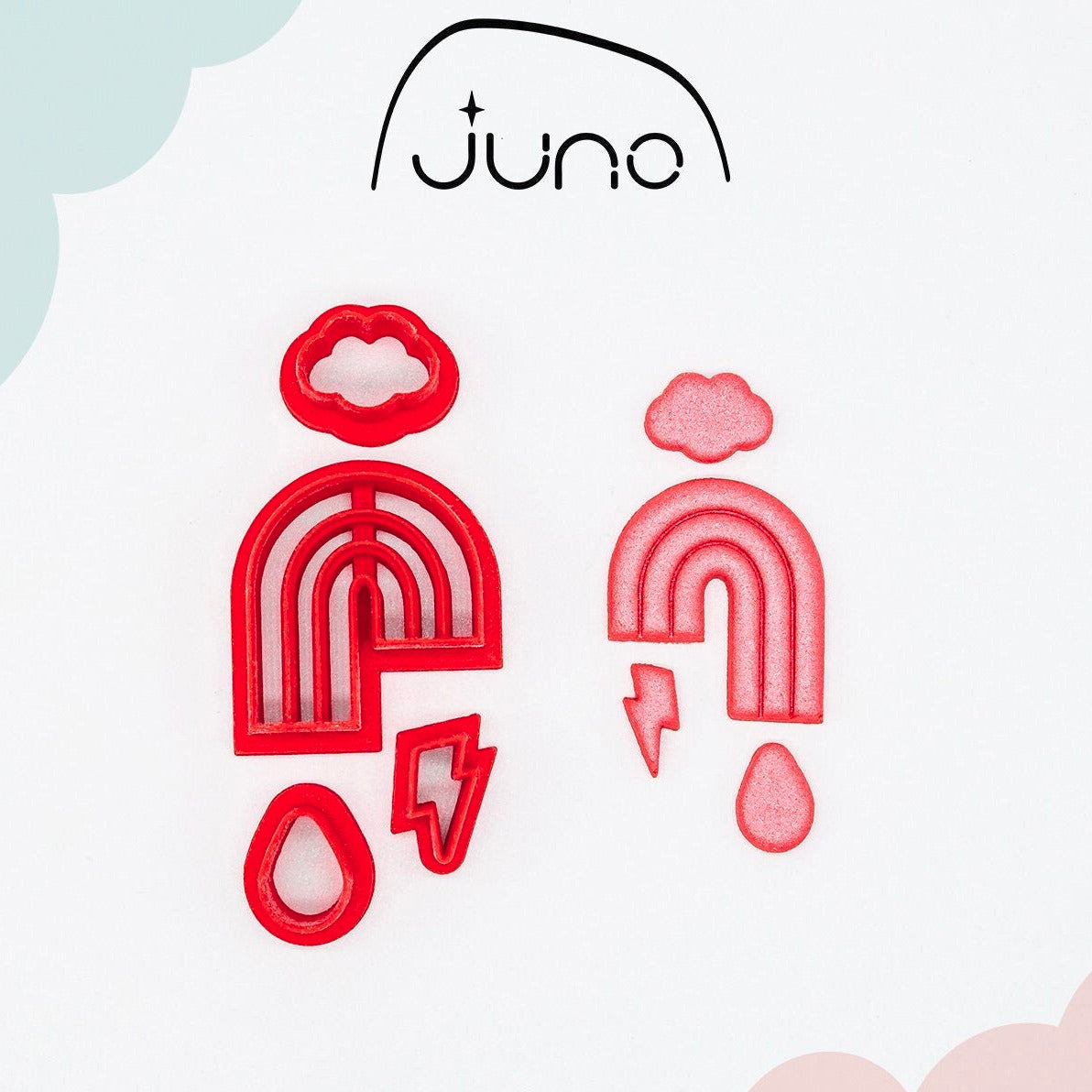 STL | Rainbow Weather Set of 4