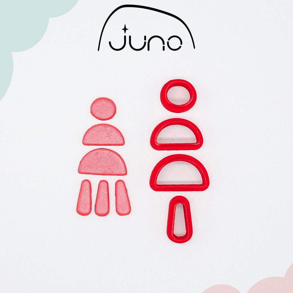 STL | Stone Shape Set of 4