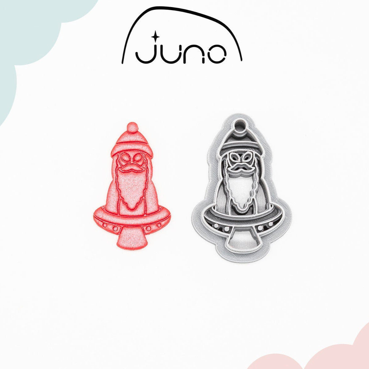 STL | Alien Santa UFO