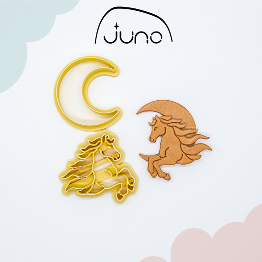 Year of the Horse, Chinese Calendar, Printed Clay, Polymer Clay, Cookie Cutter