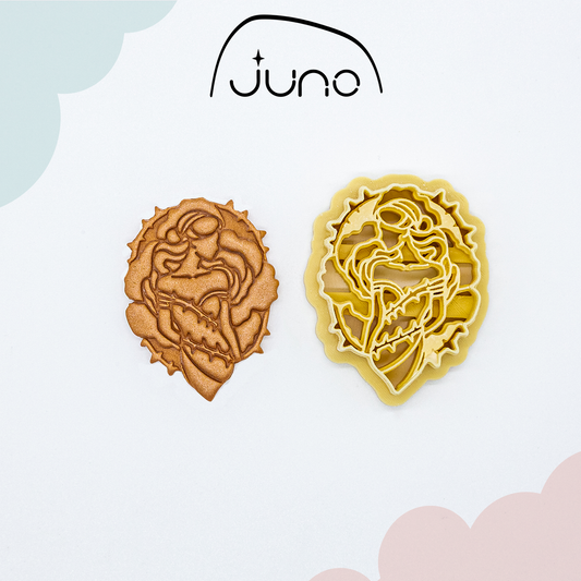 Rose Goddess, Printed Clay, Polymer Clay, Cookie Cutter (Copy)