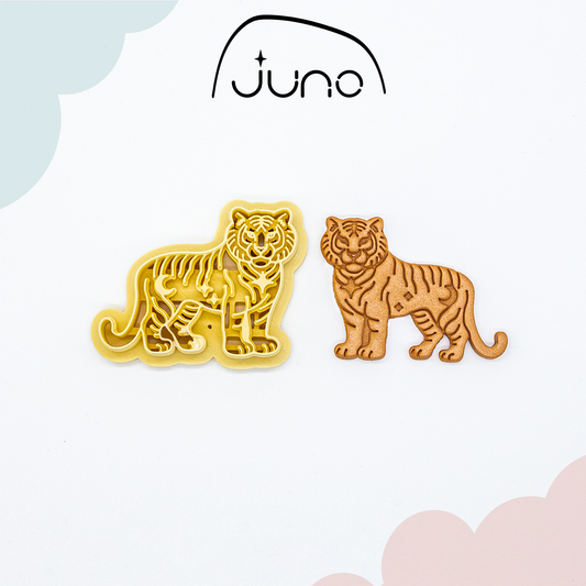 Tiger, Chinese Calendar, Printed Clay, Polymer Clay, Cookie Cutter