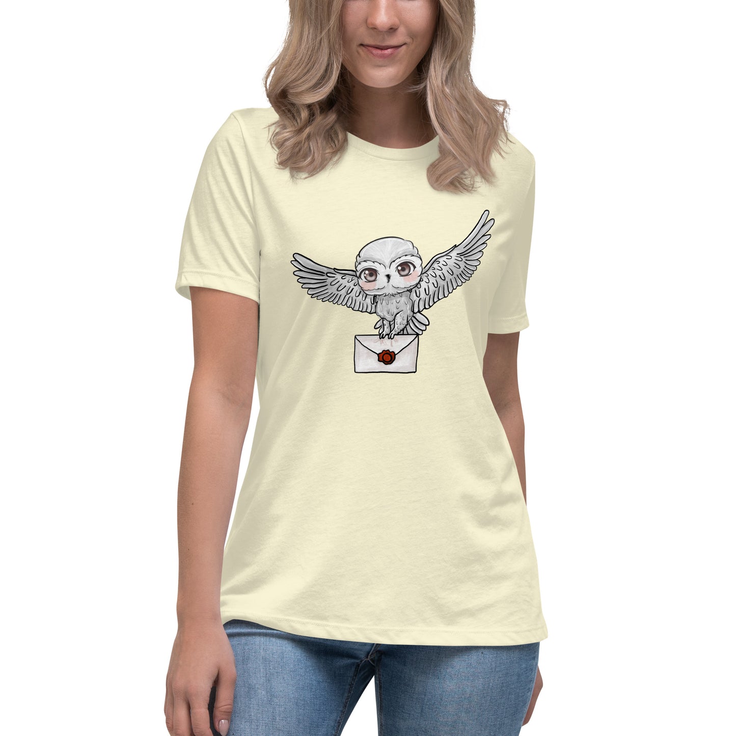 Women's Relaxed T-Shirt | Wizard Owl