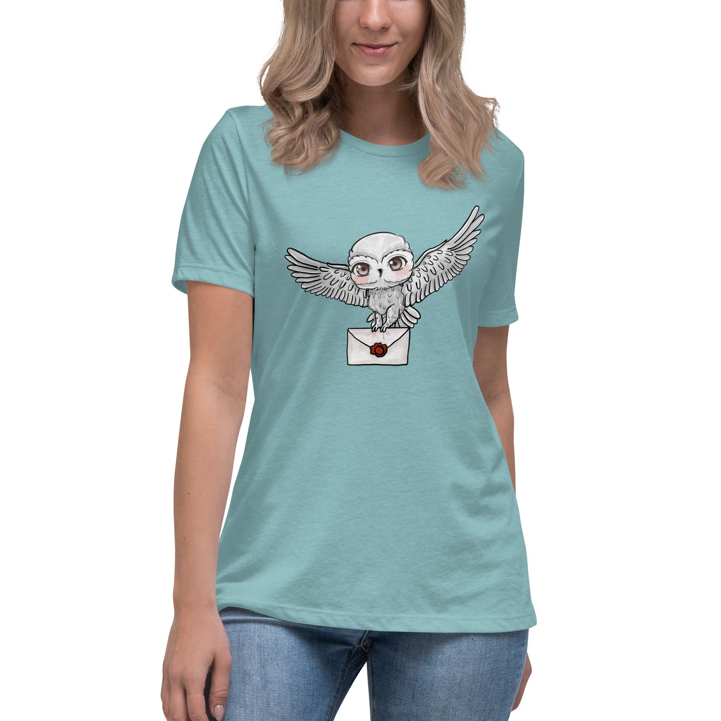 Women's Relaxed T-Shirt | Wizard Owl