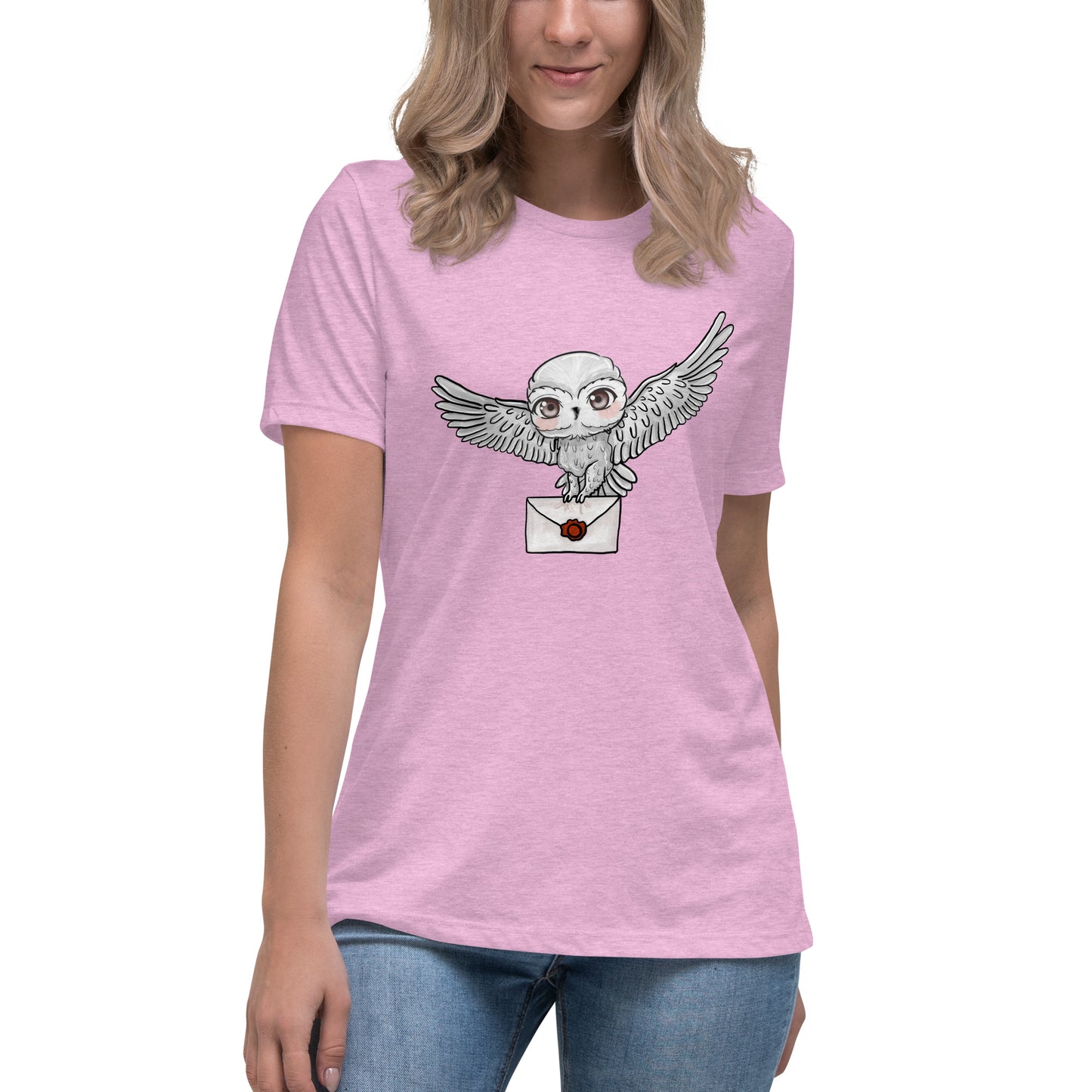 Women's Relaxed T-Shirt | Wizard Owl