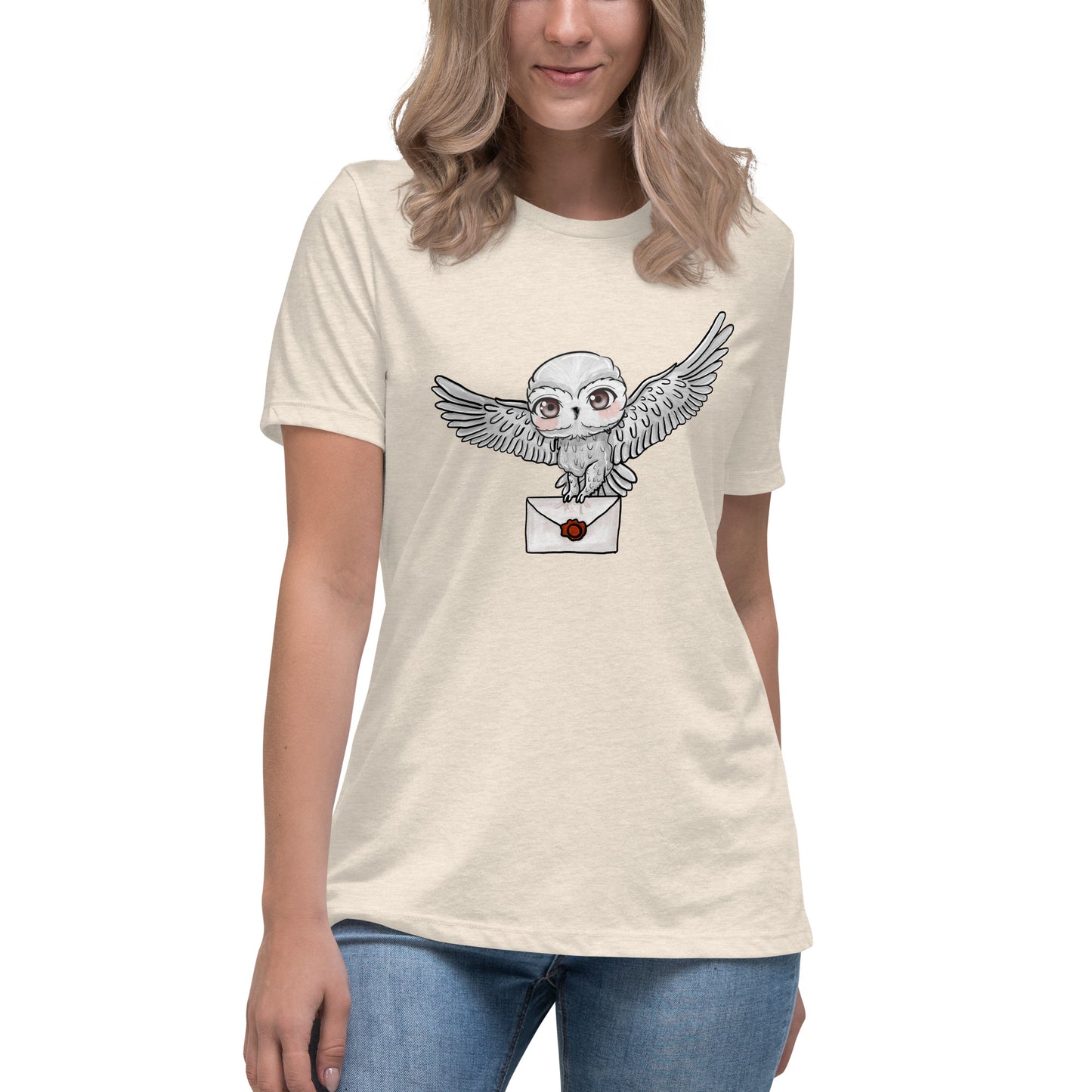 Women's Relaxed T-Shirt | Wizard Owl