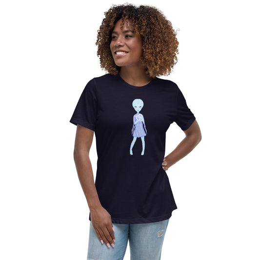 Women's Relaxed T-Shirt | Beautiful Alien