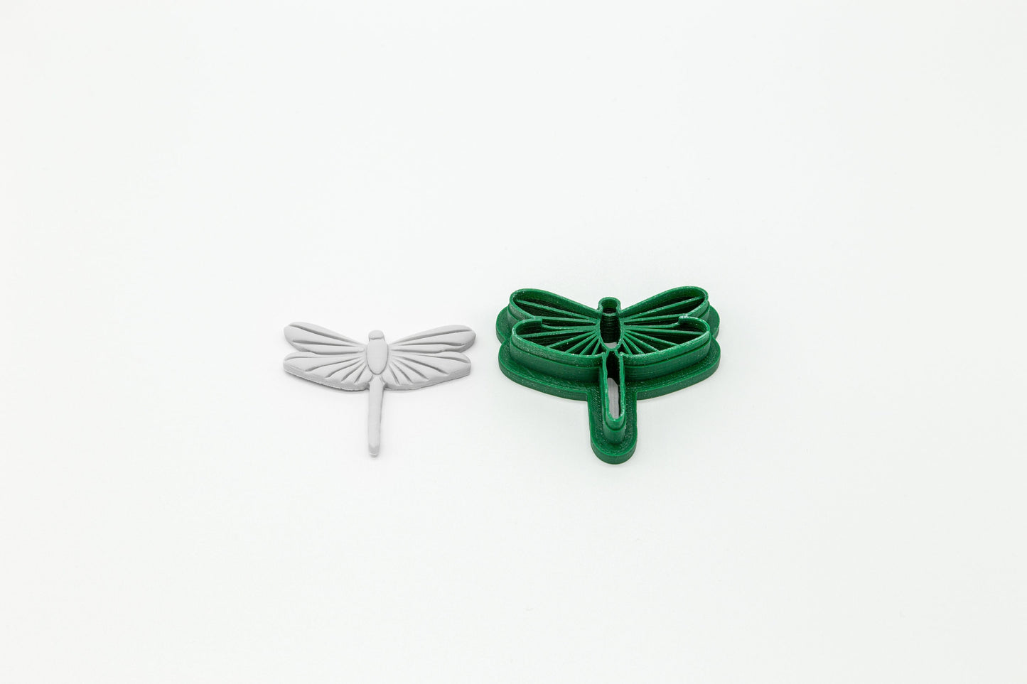 DragonFly Printed Clay, Polymer Clay, Cookie Cutter