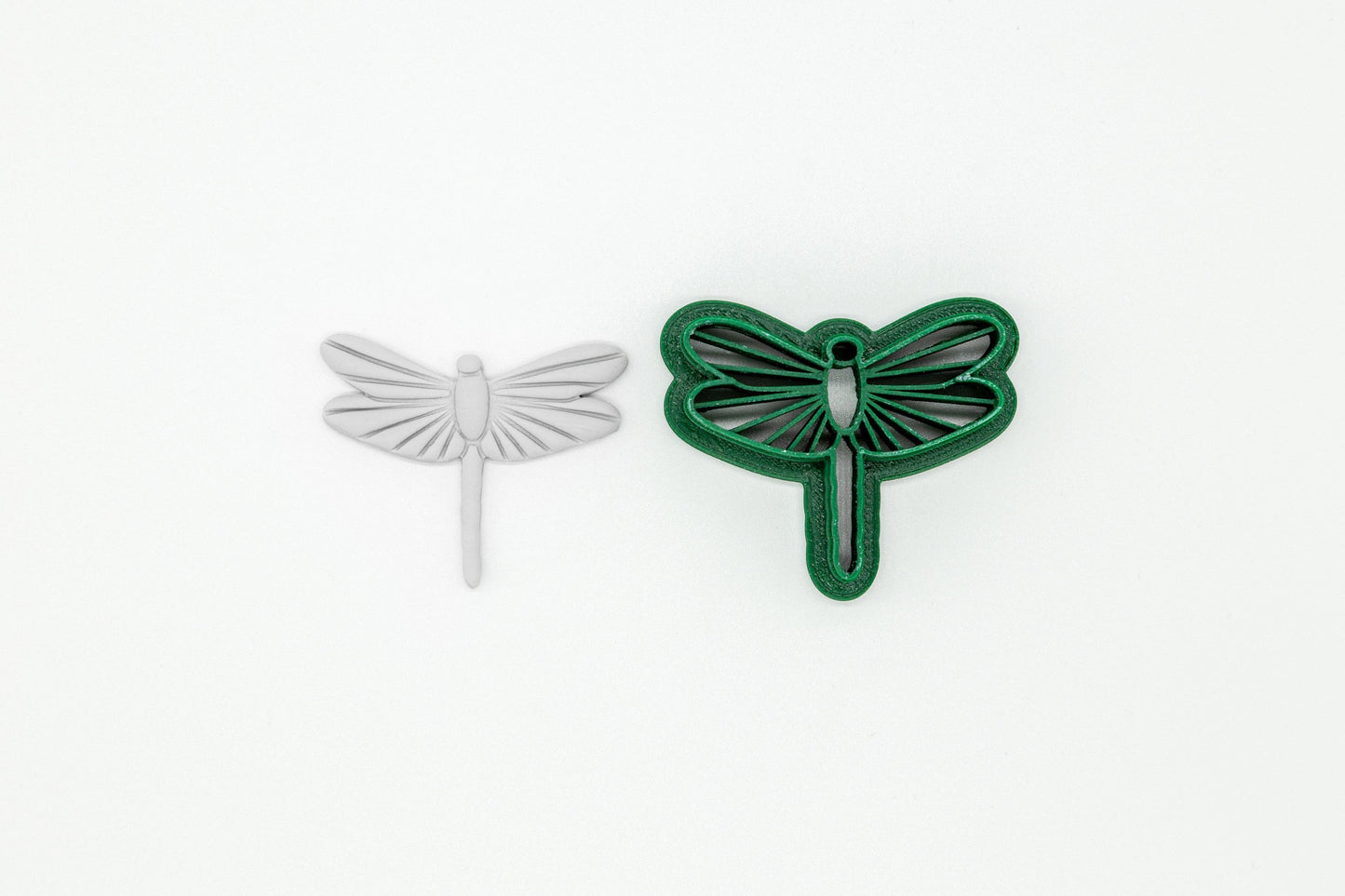 DragonFly Printed Clay, Polymer Clay, Cookie Cutter